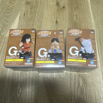 첫 번째 추첨 드래곤볼 어셈블 컬렉션 G상 세트