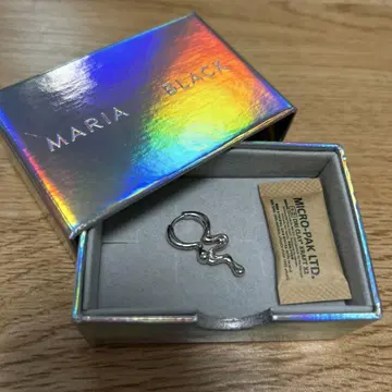 MARIA BLACK 실버 한쪽 귀걸이