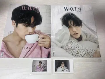 SEVENTEEN 민규 WAVES 중화 잡지 폴라로이드 포스터 세트