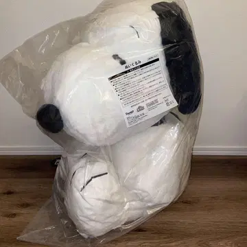 당첨 상품 스누피 인형