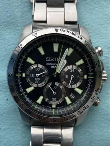 SEIKO 세이코 손목시계 크로노그래프 쿼츠 6T63-00D0