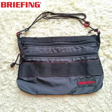 새상품급 BRIEFING 사코슈 숄더백 블랙
