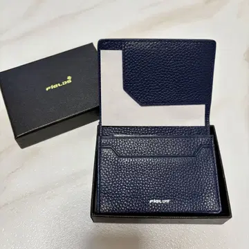 FIELDS 네이비 명함지갑