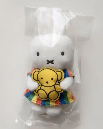 미피 zakka 페스타 컬러풀 원피스 & 곰돌이 마스코트