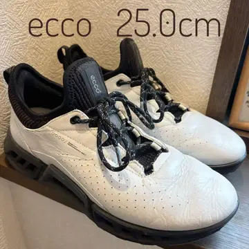 ECCO BIOM C4 고어텍스 골프화 25.0cm 화이트