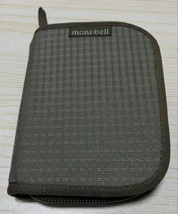 몬벨 (Mont-Bell) 미니 지퍼 지갑 (지갑) 그레이