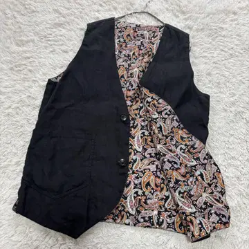 universal STYLE WEAR 린넨 페이즐리 리버서블 베스트