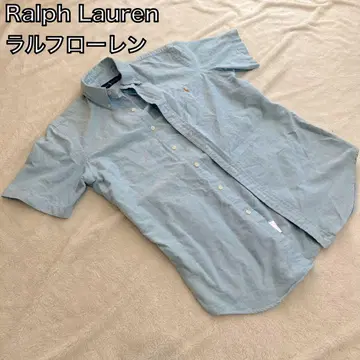 Ralph Lauren 랄프 로렌 반팔 셔츠 S 스카이블루 여름