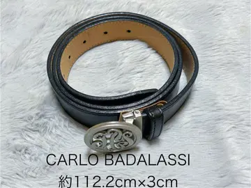 바다라씨카를로 CARLO BADALASSI 벨트 실버 버클