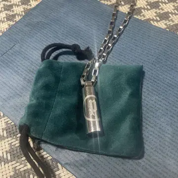 실버 스테인리스 스틸 펜던트 목걸이