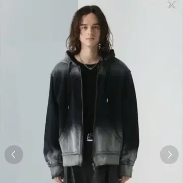 HARE 그라데 블리치 ZIP 후드티
