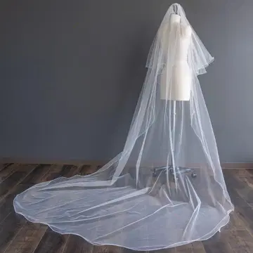 (Lsize) 라메 튤 메로우 가공 베일 RVW 라메 70+280cm