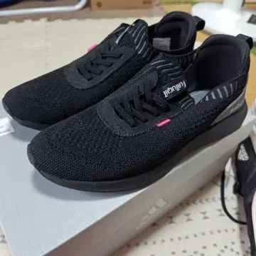 KNIT LACE GORE (로컷 스니커즈 BLACK)