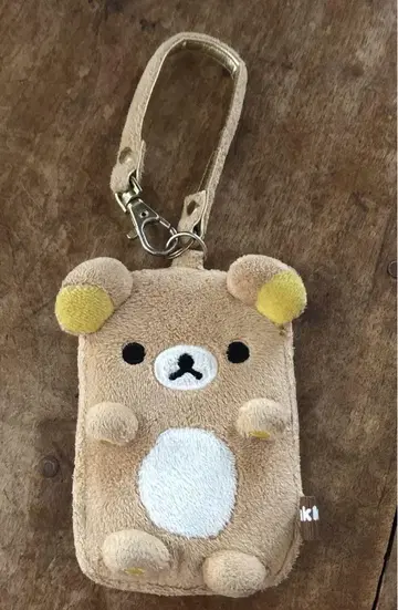 리락쿠마 카드 케이스 교통카드 지갑