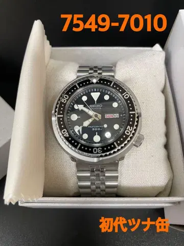 새상품급 SEIKO 다이버 7549-7010 프로페셔널300 튜나캔