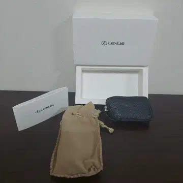 미사용 새상품 Lexus 가죽 키케이스 블랙