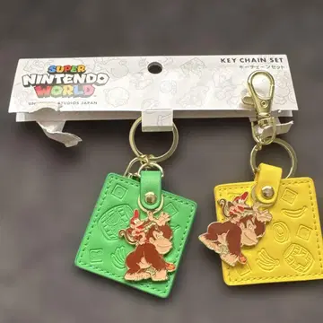 SUPER NINTENDO WORLD 키링 세트