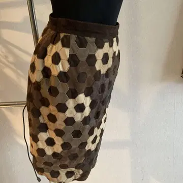 빈티지 발렌티노 패치워크 가죽