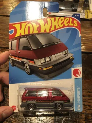 hotweels 1986 Toyota Van HW J-IMPORTS
