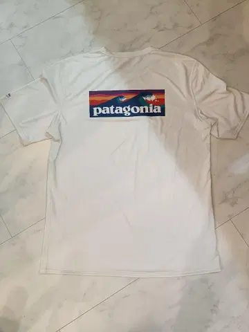파타고니아 Patagonia 캡린 T셔츠 M 플라이잉 피시