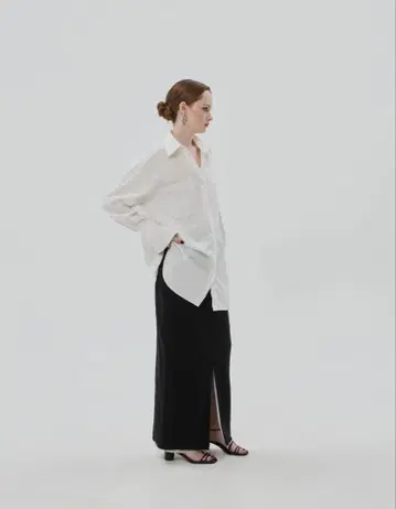 WHITNEY SUMMER SLIT SKIRT / THE TOE