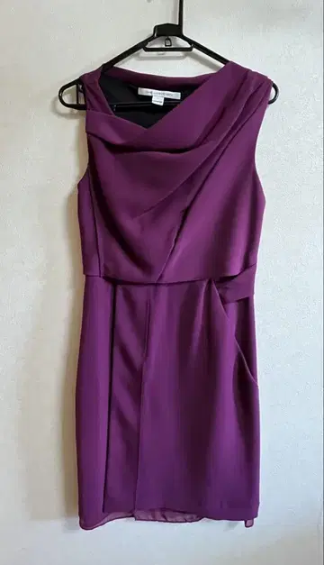 DIANE von FURSTENBERG 퍼플 드레스 사이즈 2