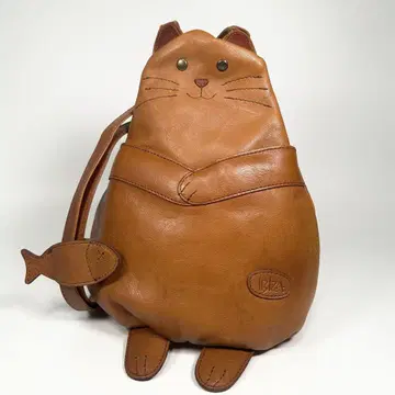 희귀 IBIZA 이비자 고양이 가방 올레더 물고기 장식 리유크