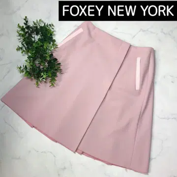 폭시 FOXEYNEWYORK 더스티 핑크 랩스커트