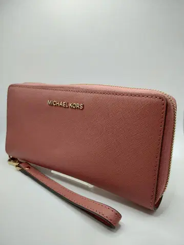마이클 코어스 MICHAEL KORS 핑크 장지갑