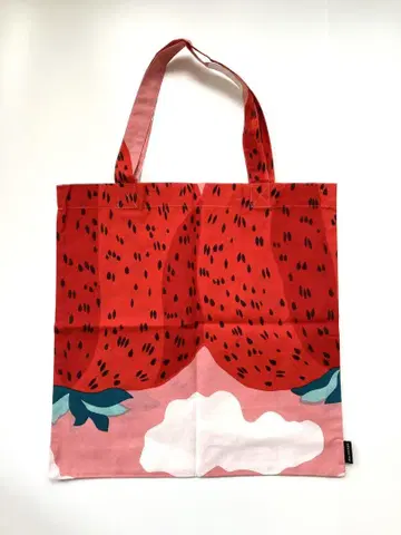 [ marimekko ] 마리메꼬 토트백 에코백 딸기 산 만시카볼레트