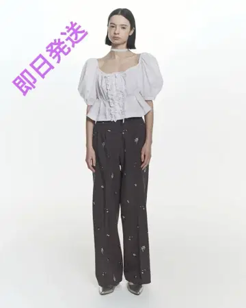 B. 가든 팬츠 그레이 즉시 배송