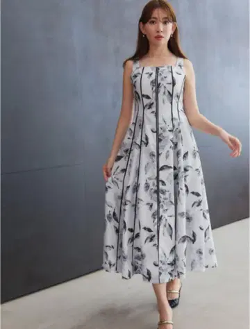 herlipto Noemie Floral Zip-Up Dress S