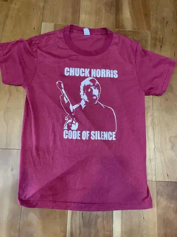 척 노리스 CHUCK NORRIS 빈티지 영화 티셔츠