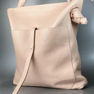 극품 이탈리아제 PELLICCIA 시보 가죽 레더 토트백 어깨걸이