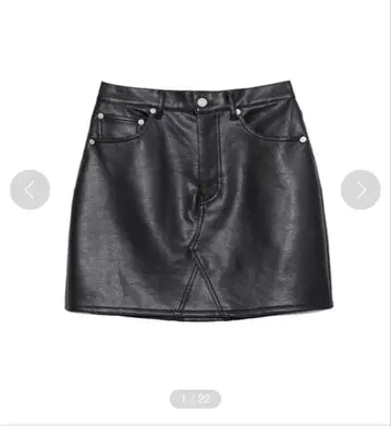 스나이델 디자인 포켓 미니 스커트