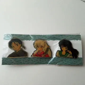 견야차 핀즈 소년데이 전원 서비스 배지 배지 레트로