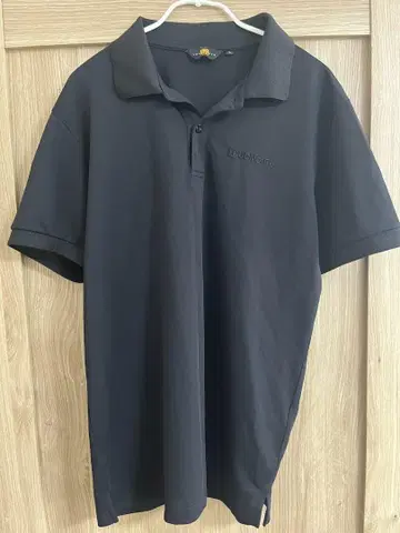 Loudmouth 블랙 피케 셔츠 L