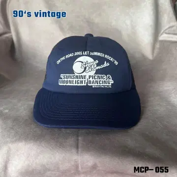 vintage 하마다 쇼고 SUMMER ROCK 99 투어 캡 네이비