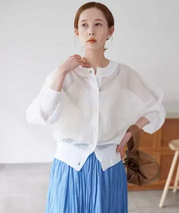 SLOBE IENA 시어 라미 가디건, 시어 탑, 가디건