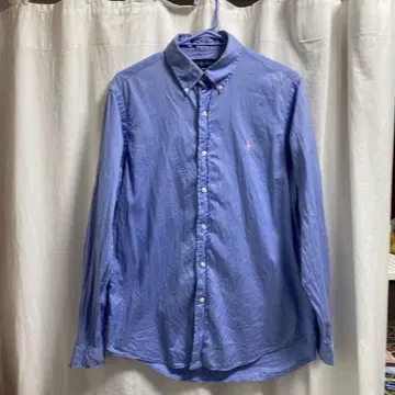 RALPH LAUREN 핑크 포니 버튼 다운 셔츠