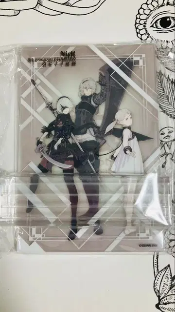 니어 15주년 기념 레이아크 클리어 플레이트 세트