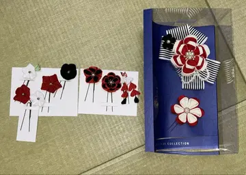 츠마미 세공 성인식 머리 장식