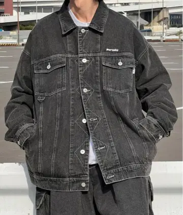 페루시 빈티지 라이 크루즈 데님 블레이저