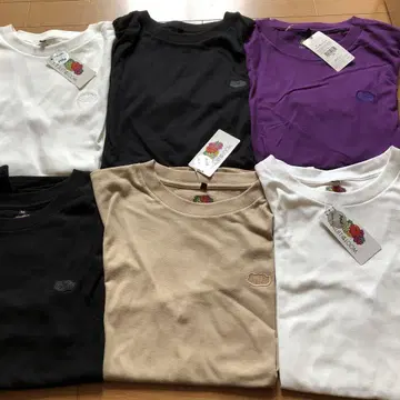 FRUIT OF THE LOOM M 사이즈 티셔츠 6장 세트