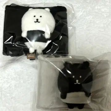 나가노의 곰 인형 드링크 홀더 2개 세트 나가노 캐릭터즈
