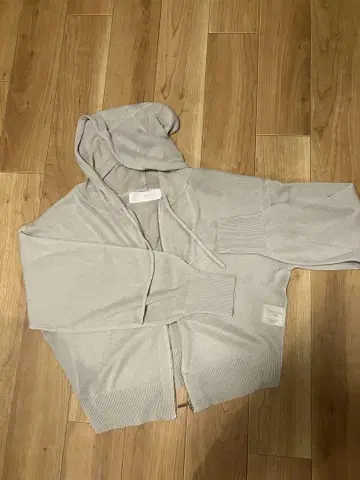tocco closet 후드 베이지 니트 후드티
