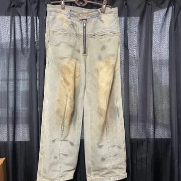 FILTH FRONT ZIP DENIM