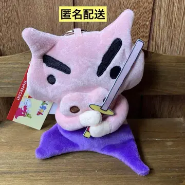 로리즈팜 짱구는 못말려 부리부리대마왕 파우치 에코백