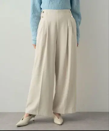 YECCA VECCA 예카베카 팬츠 와이드 팬츠 여성용