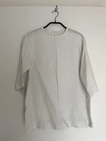 예술과 과학 코튼 리 실크 블라우스
